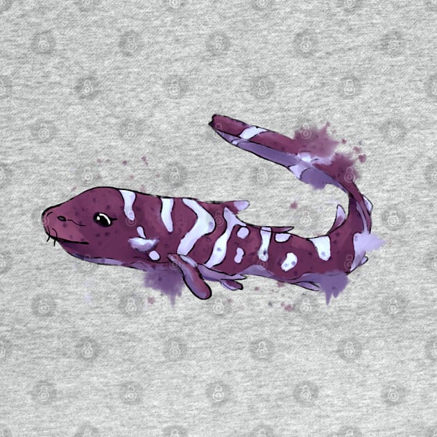 Cute baby - zebra shark by Antiope